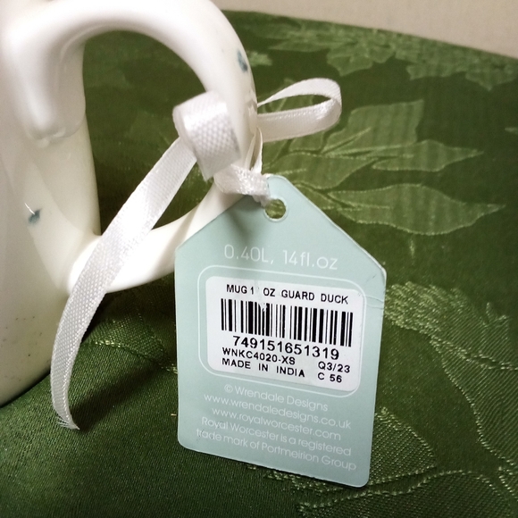 NWT, Royal Worcester Fine Bone China "Guard Duck" Mug - Picture 4 of 6